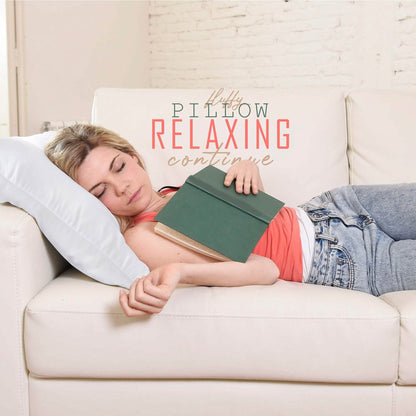 4-Pack: Decorative Throw Pillows Bed Sofa Couch Pillow Set Bounce Back Cushions DailySale