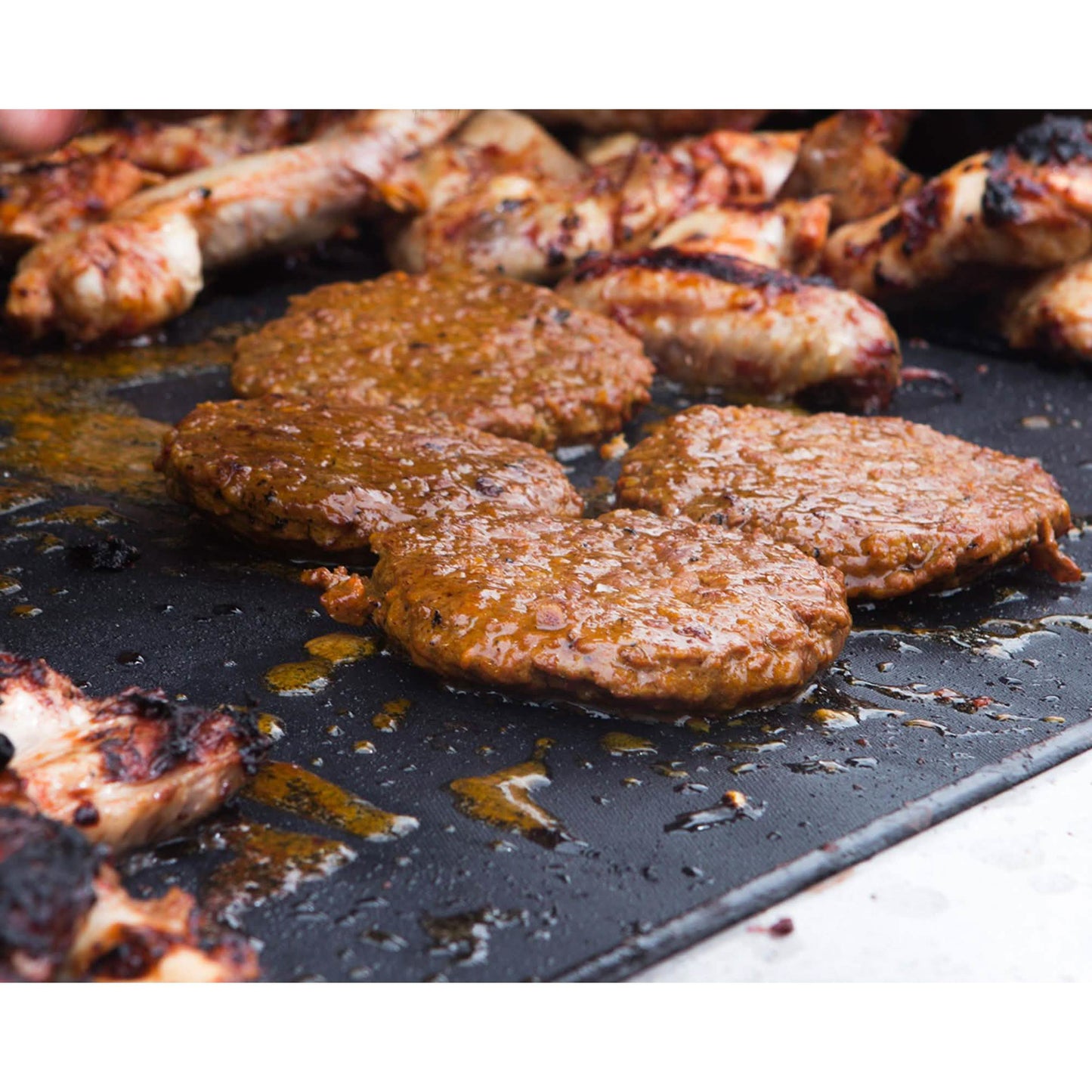4-Pack: Den Haven BBQ Grill Mats Non-Stick Grilling DailySale