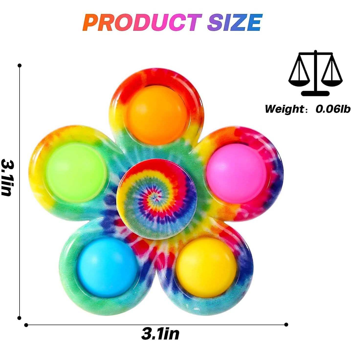 4-Pack: Effacera Pop Fidget Spinner Toys DailySale