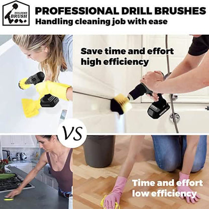 4-Pack: Electric Scrubber Cleaning Brushes DailySale