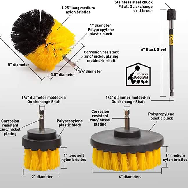 4-Pack: Electric Scrubber Cleaning Brushes DailySale
