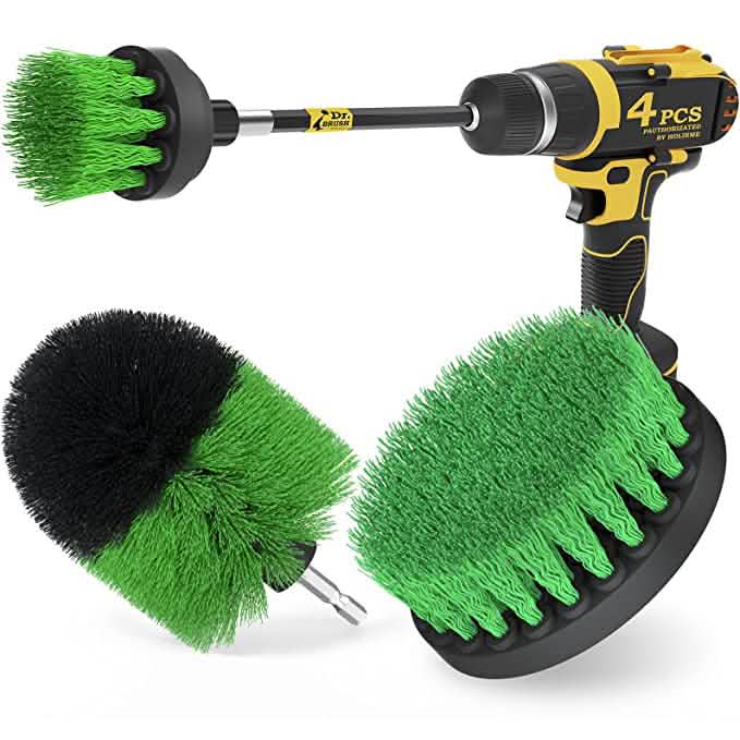 4-Pack: Electric Scrubber Cleaning Brushes DailySale