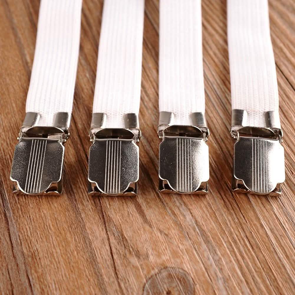 4-Pack: Fitted Bed Sheet Fasteners DailySale