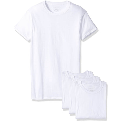 4-Pack: Fruit Of The Loom Mens T Shirt 100% Cotton White DailySale
