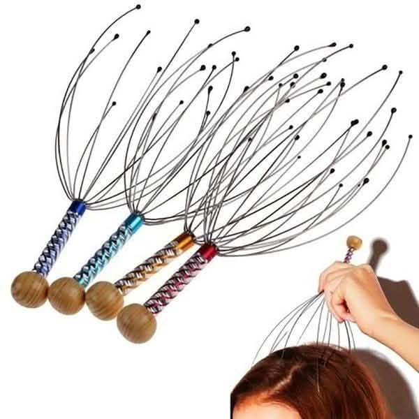 4-Pack: Head Neck Scalp Massager Stress Release Tool DailySale