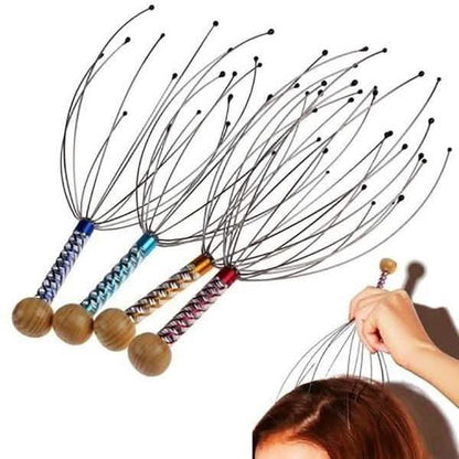 4-Pack: Head Neck Scalp Massager Stress Release Tool DailySale
