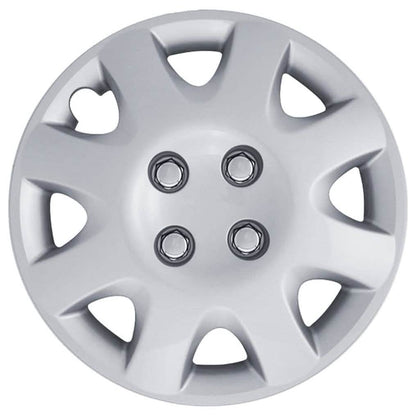 4-Pack: Hubcaps for Honda Civic 14-Inch and 8-Spoke - Silver DailySale