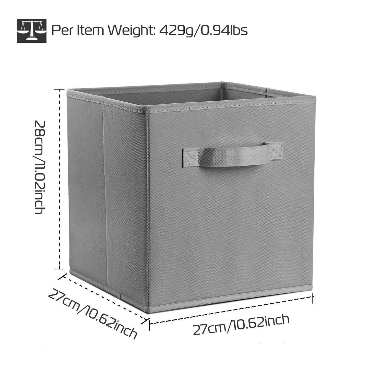 4-Pack: iMounTEK Foldable Storage Cube Bins DailySale