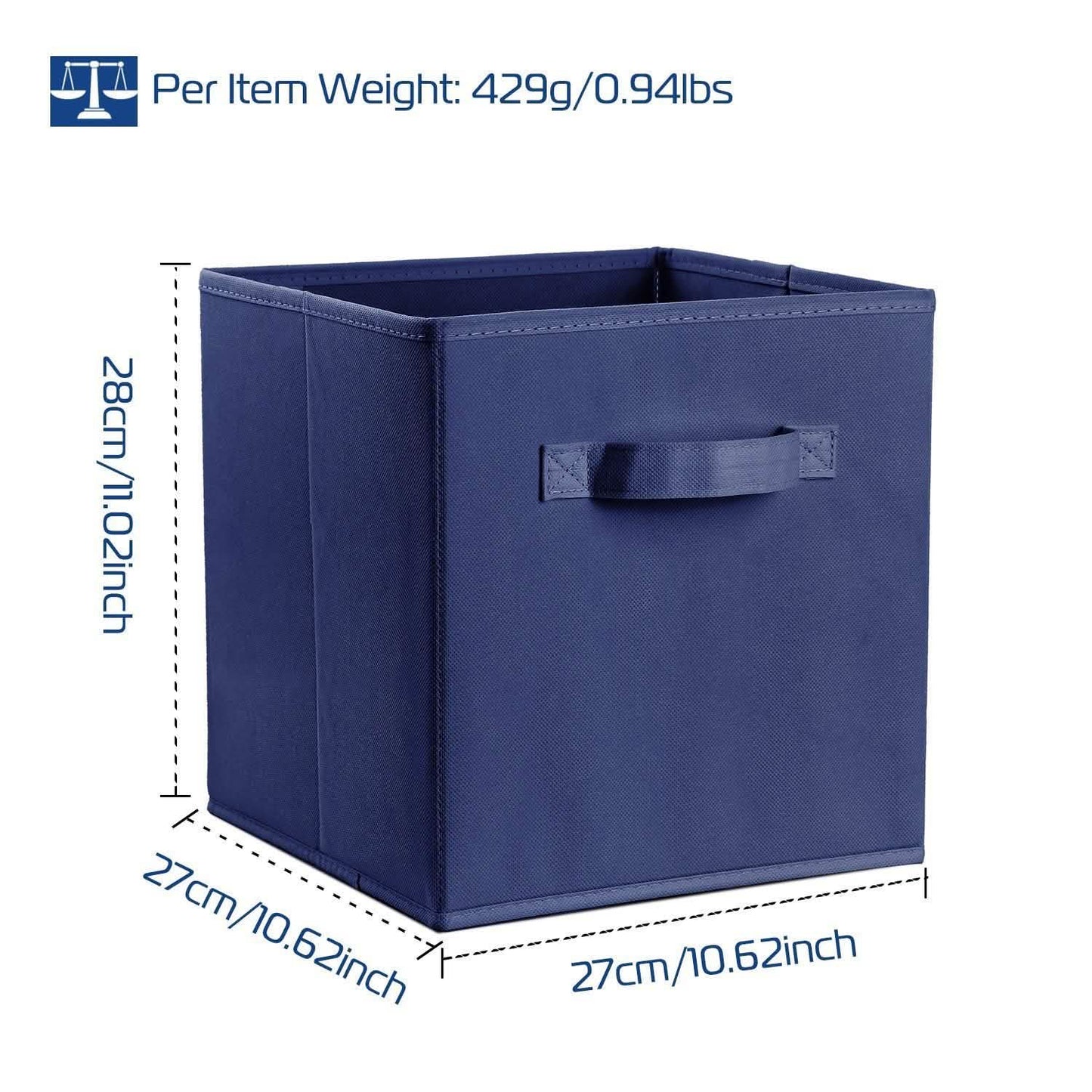 4-Pack: iMounTEK Foldable Storage Cube Bins DailySale