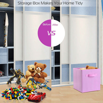 4-Pack: iMounTEK Foldable Storage Cube Bins DailySale