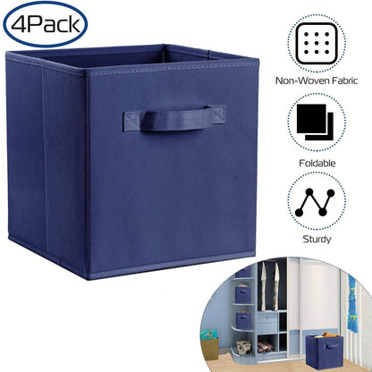 4-Pack: iMounTEK Foldable Storage Cube Bins DailySale