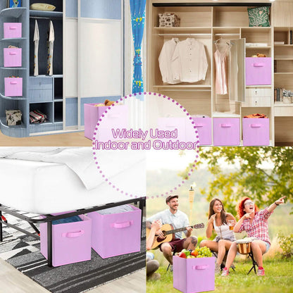 4-Pack: iMounTEK Foldable Storage Cube Bins DailySale