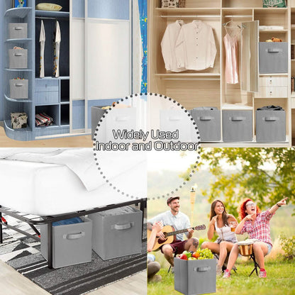 4-Pack: iMounTEK Foldable Storage Cube Bins DailySale