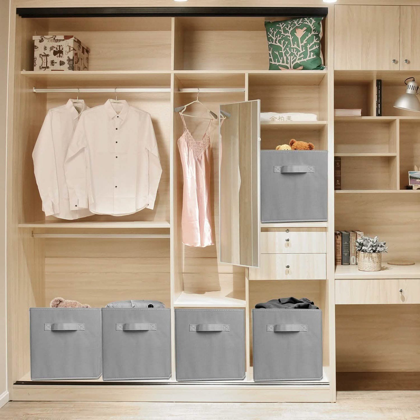 4-Pack: iMounTEK Foldable Storage Cube Bins DailySale
