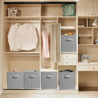 4-Pack: iMounTEK Foldable Storage Cube Bins DailySale