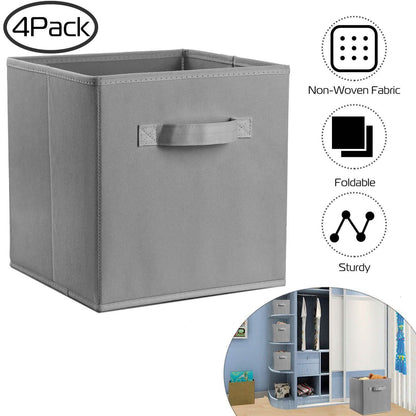 4-Pack: iMounTEK Foldable Storage Cube Bins DailySale