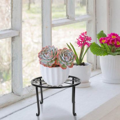 4-Pack: Iron Plotted Plant Stands DailySale