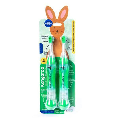 4-Pack: Kangaroo Kids Pre-Filled Toothbrush DailySale