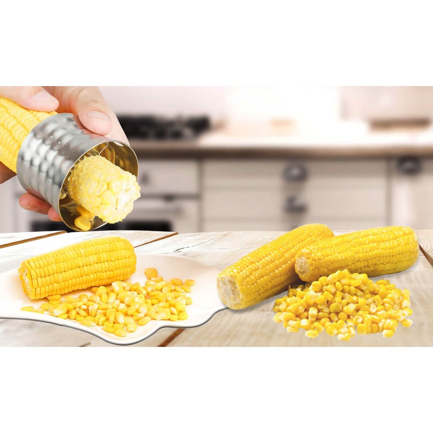 4-Pack: Kitchen Cutter, Slicer, Dicer, Peeler And Corer Gadgets DailySale