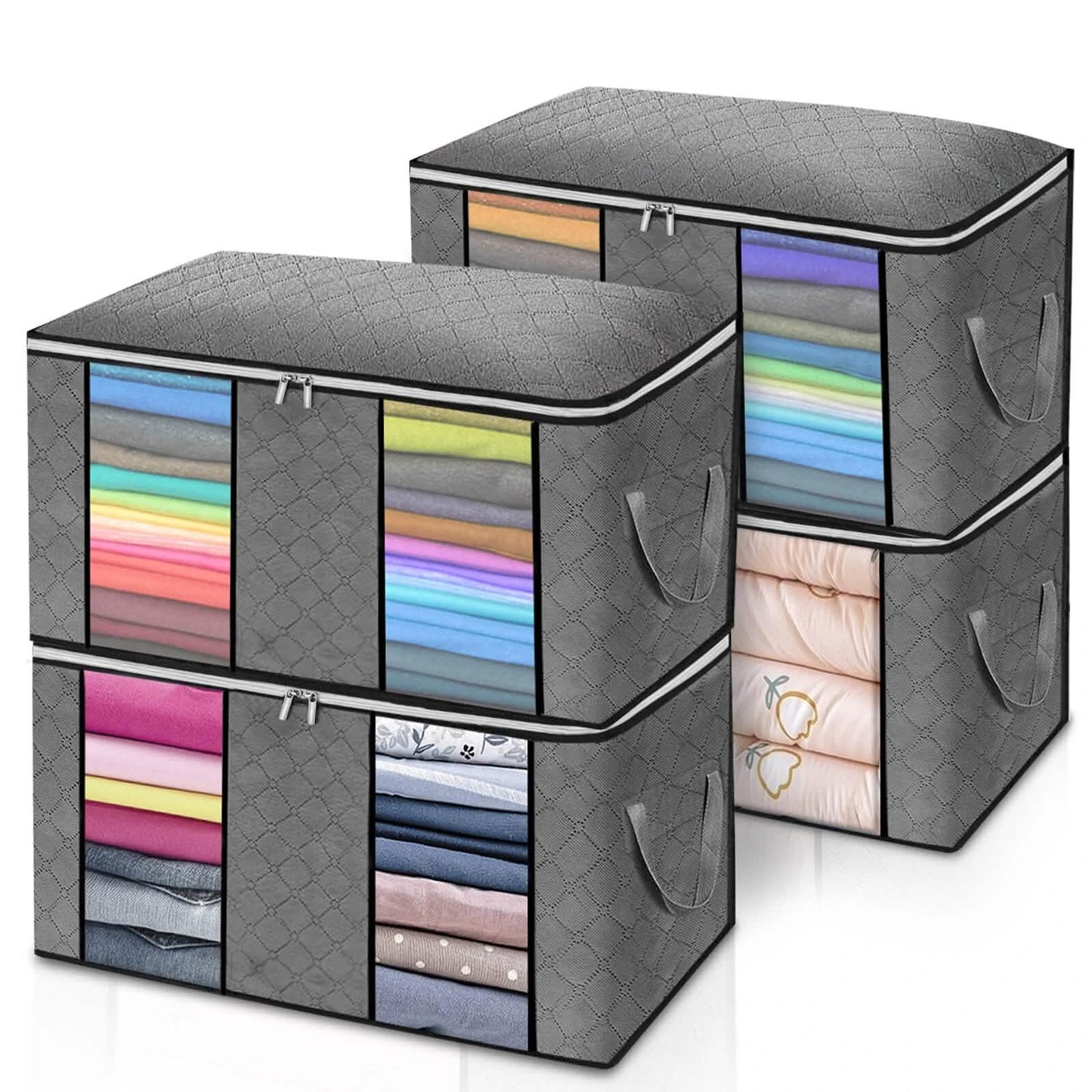 4-Pack: Large Capacity Clothes Organizer DailySale