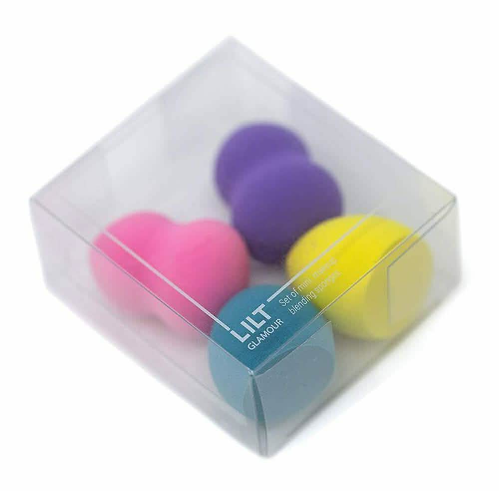 4-Pack: Lilt Beauty Mini Makeup Blending Sponges DailySale