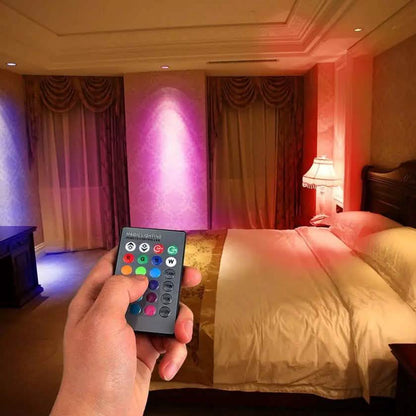 4-Pack: Magic Light LED Light Bulb (E27 3W) with Remote - 16 Colors DailySale