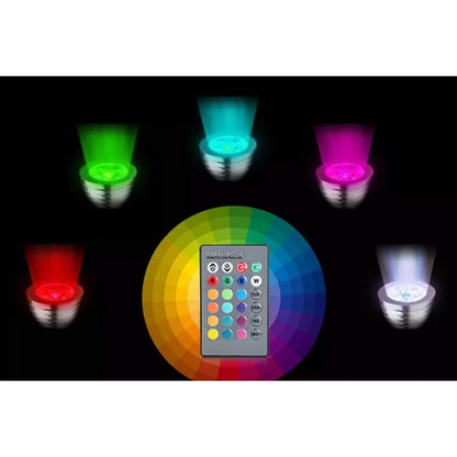 4-Pack: Magic Light LED Light Bulb (E27 3W) with Remote - 16 Colors DailySale