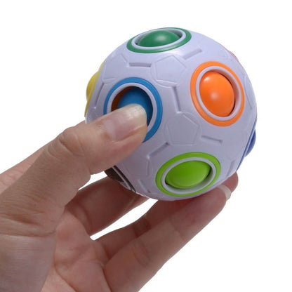 4-Pack: Magic Rainbow Ball Brain Teaser Puzzle Toy DailySale