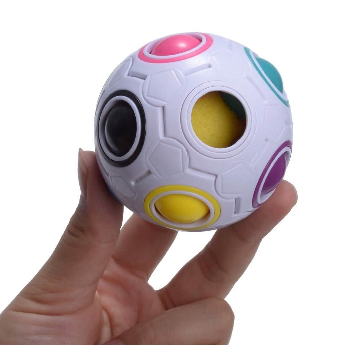 4-Pack: Magic Rainbow Ball Brain Teaser Puzzle Toy DailySale