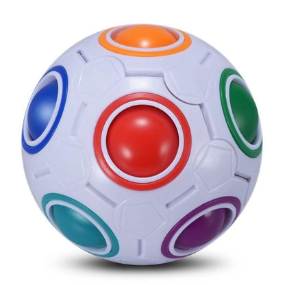 4-Pack: Magic Rainbow Ball Brain Teaser Puzzle Toy DailySale