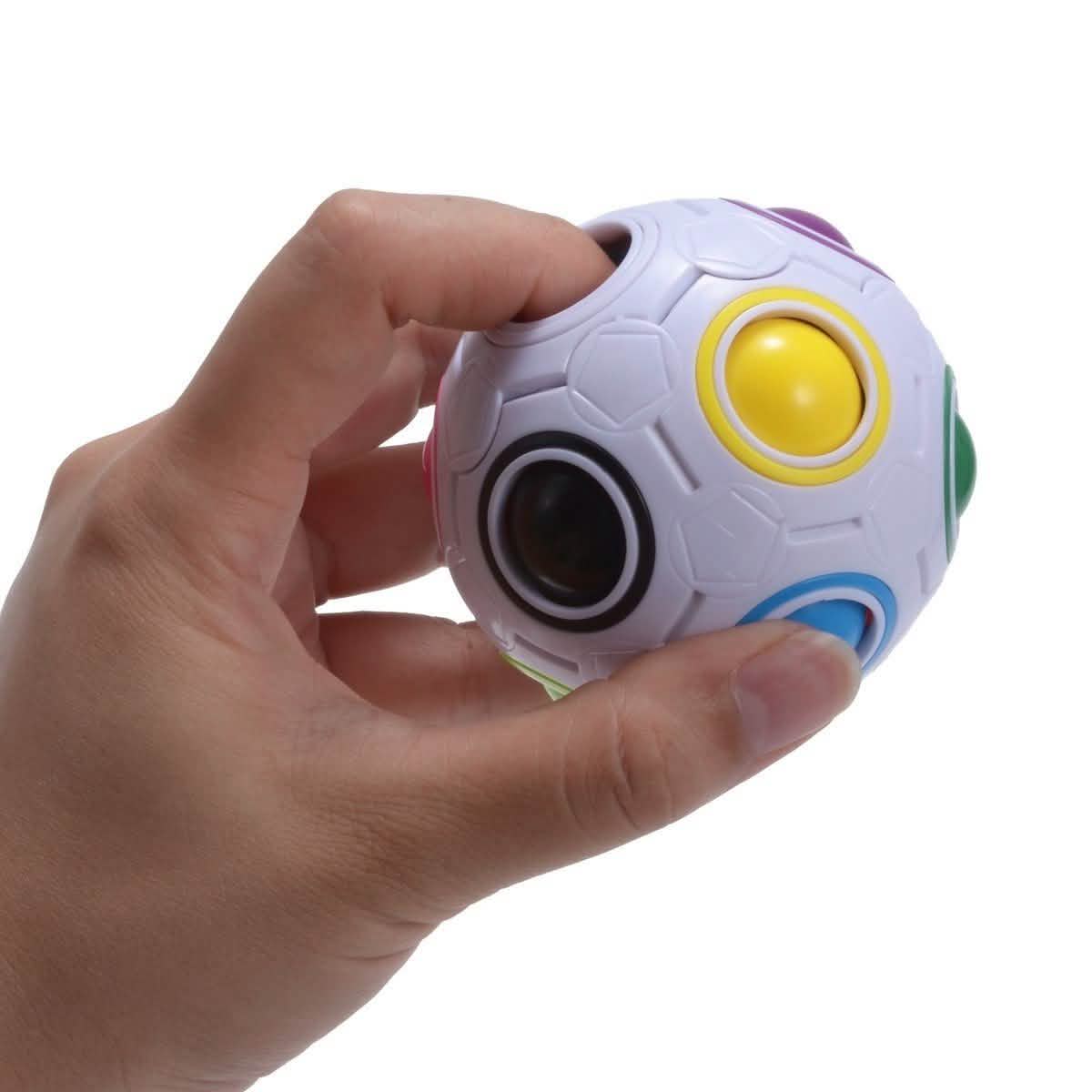 4-Pack: Magic Rainbow Ball Brain Teaser Puzzle Toy DailySale