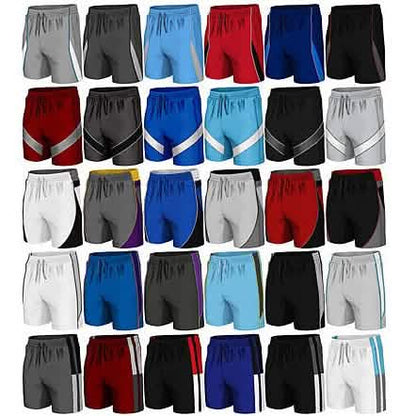 4-Pack: Men's Active Moisture-Wicking Mesh Performance Shorts DailySale