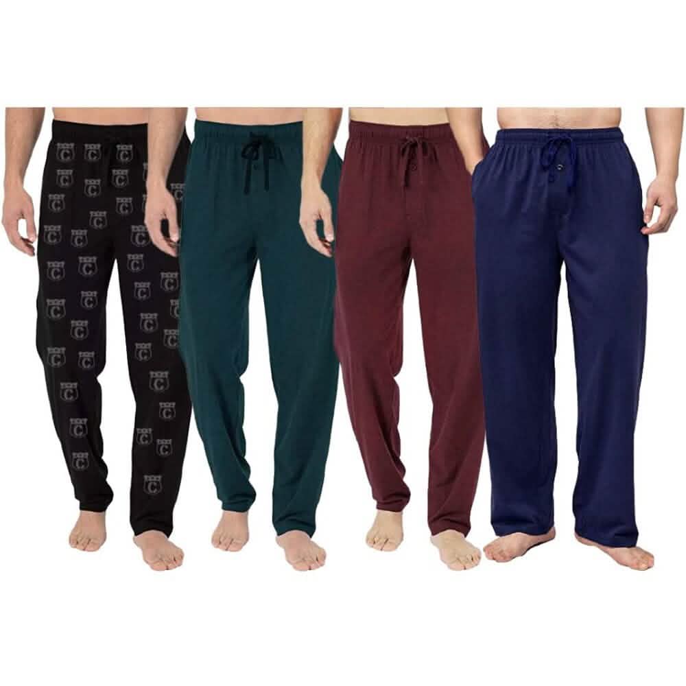 4-Pack: Men's Cotton Lounge Pants with Pockets DailySale