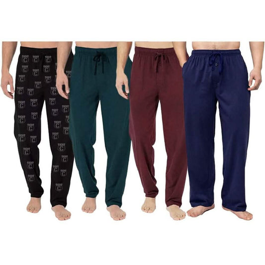 4-Pack: Men's Cotton Lounge Pants with Pockets DailySale