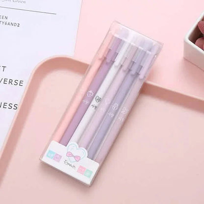 4-Pack: Morandi Color Gel Pen Kawaii Office School Student Stationery Supplies DailySale