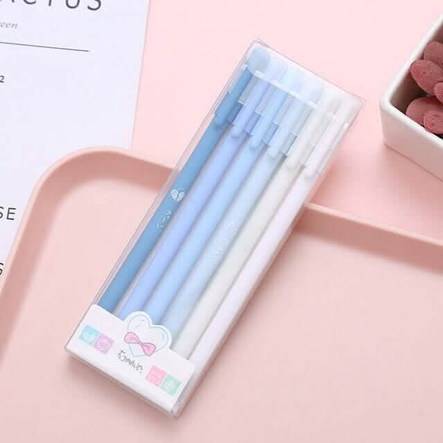 4-Pack: Morandi Color Gel Pen Kawaii Office School Student Stationery Supplies DailySale