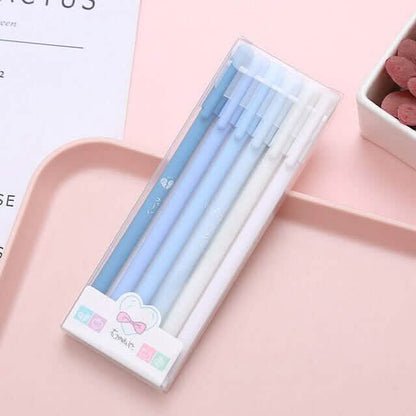 4-Pack: Morandi Color Gel Pen Kawaii Office School Student Stationery Supplies DailySale