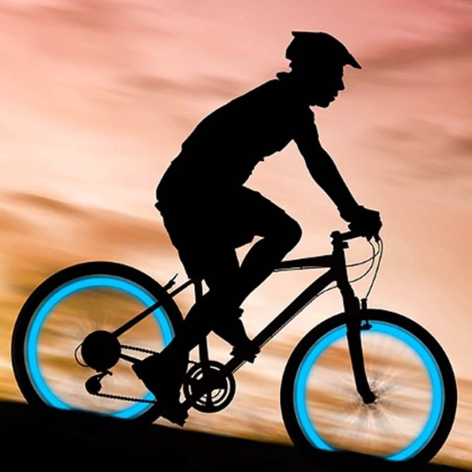 4-Pack: Motion Activated LED Tire Valve Stem Lights DailySale