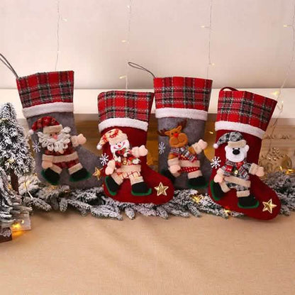 4-Pack: New Style Creative Doll Christmas Socks DailySale