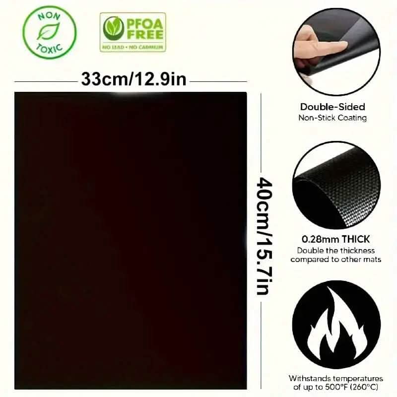 4-Pack: Non-Stick Reusable Oven Liners DailySale