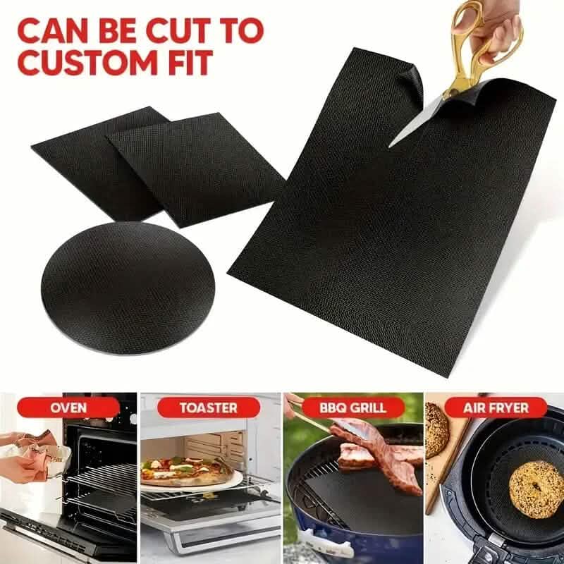 4-Pack: Non-Stick Reusable Oven Liners DailySale