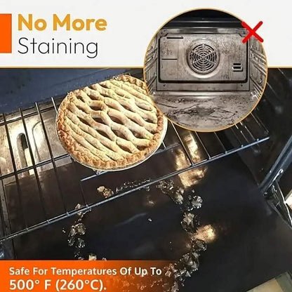 4-Pack: Non-Stick Reusable Oven Liners DailySale