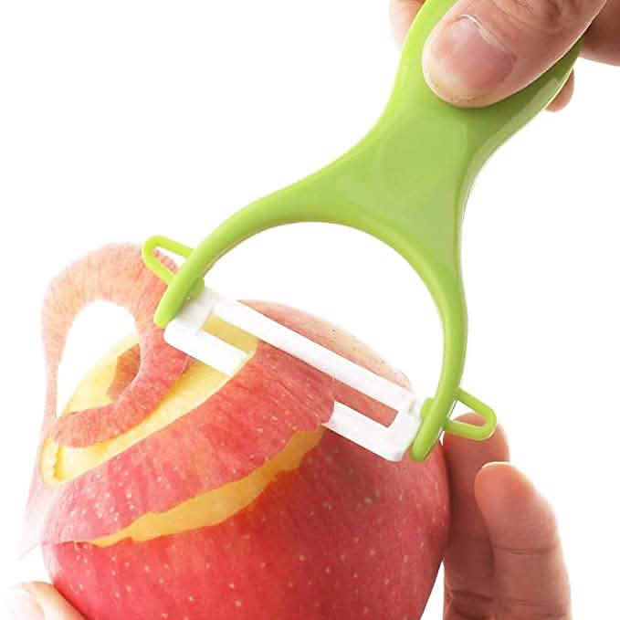 4-Pack: Original Vegetable Fruit Peeler with Stainless Steel Blade DailySale