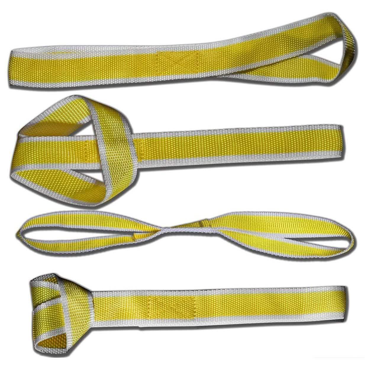 4-Pack: OxGord LTDS-YW American Eagle Soft Loop Tie-Down Straps DailySale