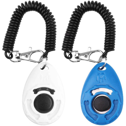 4-Pack: OYEFLY Dog Training Clicker with Wrist Strap DailySale