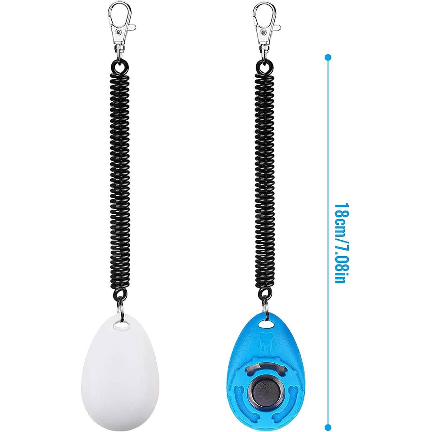 4-Pack: OYEFLY Dog Training Clicker with Wrist Strap DailySale