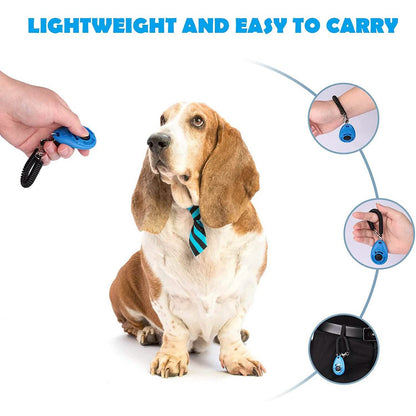 4-Pack: OYEFLY Dog Training Clicker with Wrist Strap DailySale
