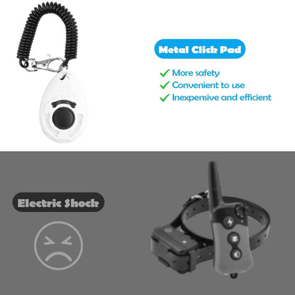 4-Pack: OYEFLY Dog Training Clicker with Wrist Strap DailySale