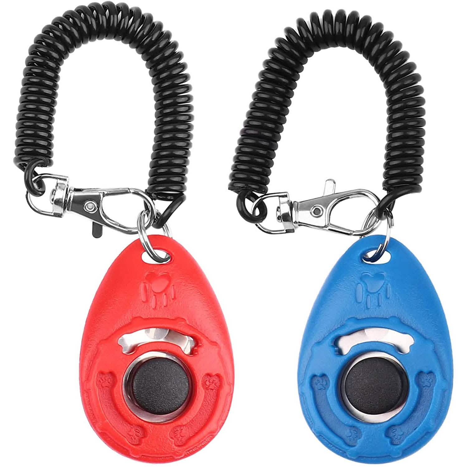 4-Pack: OYEFLY Dog Training Clicker with Wrist Strap DailySale