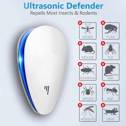4-Pack: Pest Control Ultrasonic Repellent DailySale